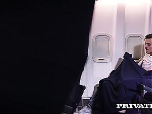Private.com pummeling on a plane